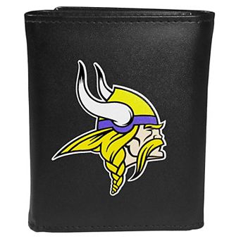 Men's Minnesota Vikings Logo Tri-Fold Wallet