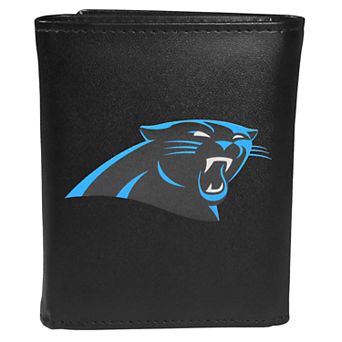 Men's Carolina Panthers Logo Tri-Fold Wallet