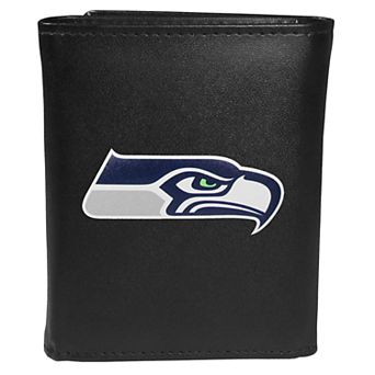 Men's Seattle Seahawks Logo Tri-Fold Wallet