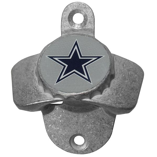 Details about   Dallas Cowboys Beer Bottle Opener Solid Stainless Steel Wall Mounted Starr X 