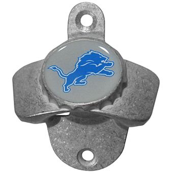 Detroit Lions Wall-Mounted Bottle Opener