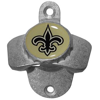 New Orleans Saints Wall-Mounted Bottle Opener