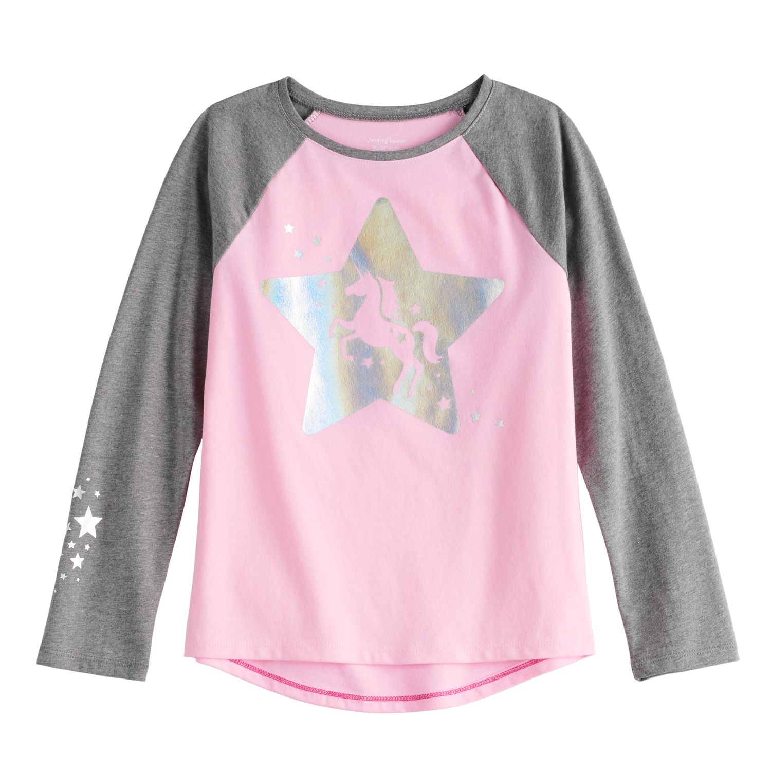 girls raglan shirt