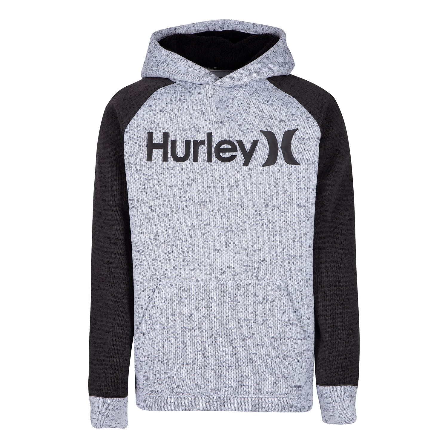 hurley sherpa lined hoodie