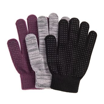 MUK LUKS® Women's 3-Pack Gloves