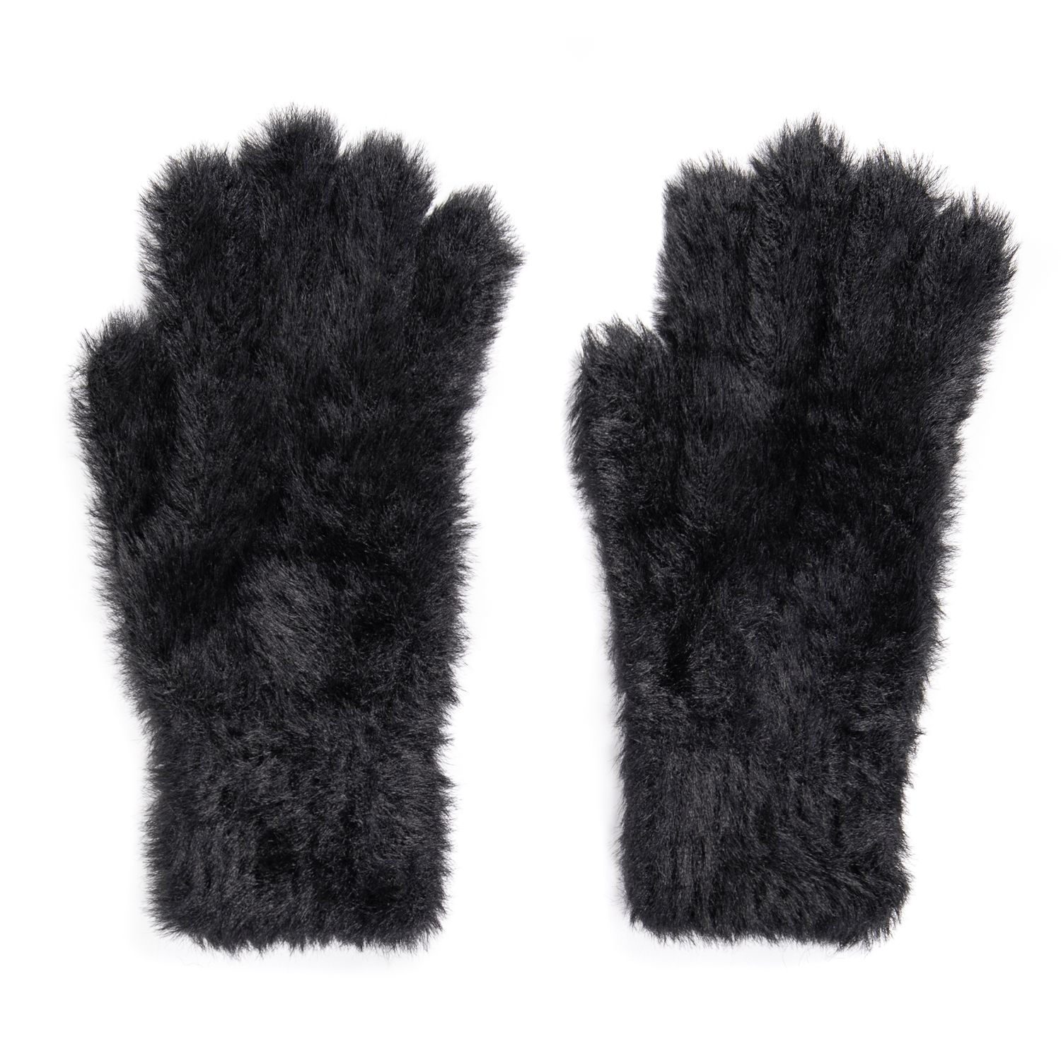 womens fuzzy gloves