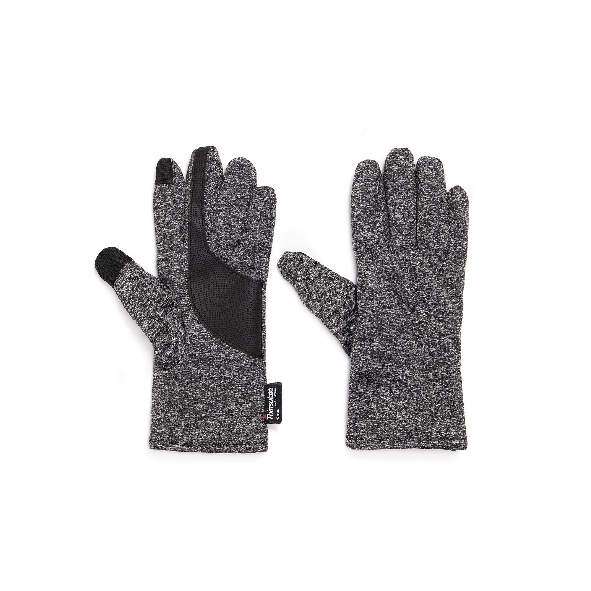 MUK LUKS® Womens Stretch Texting Gloves, Size: Large-XL, Black