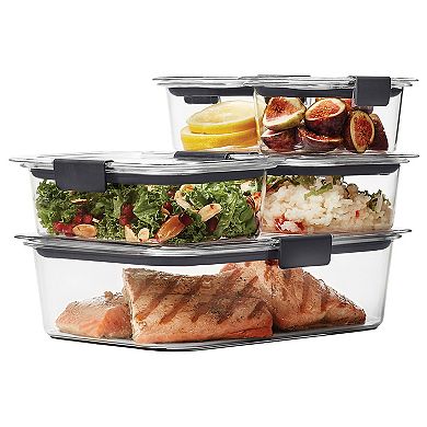 Rubbermaid Brilliance 10-Piece Food Storage Containers Set