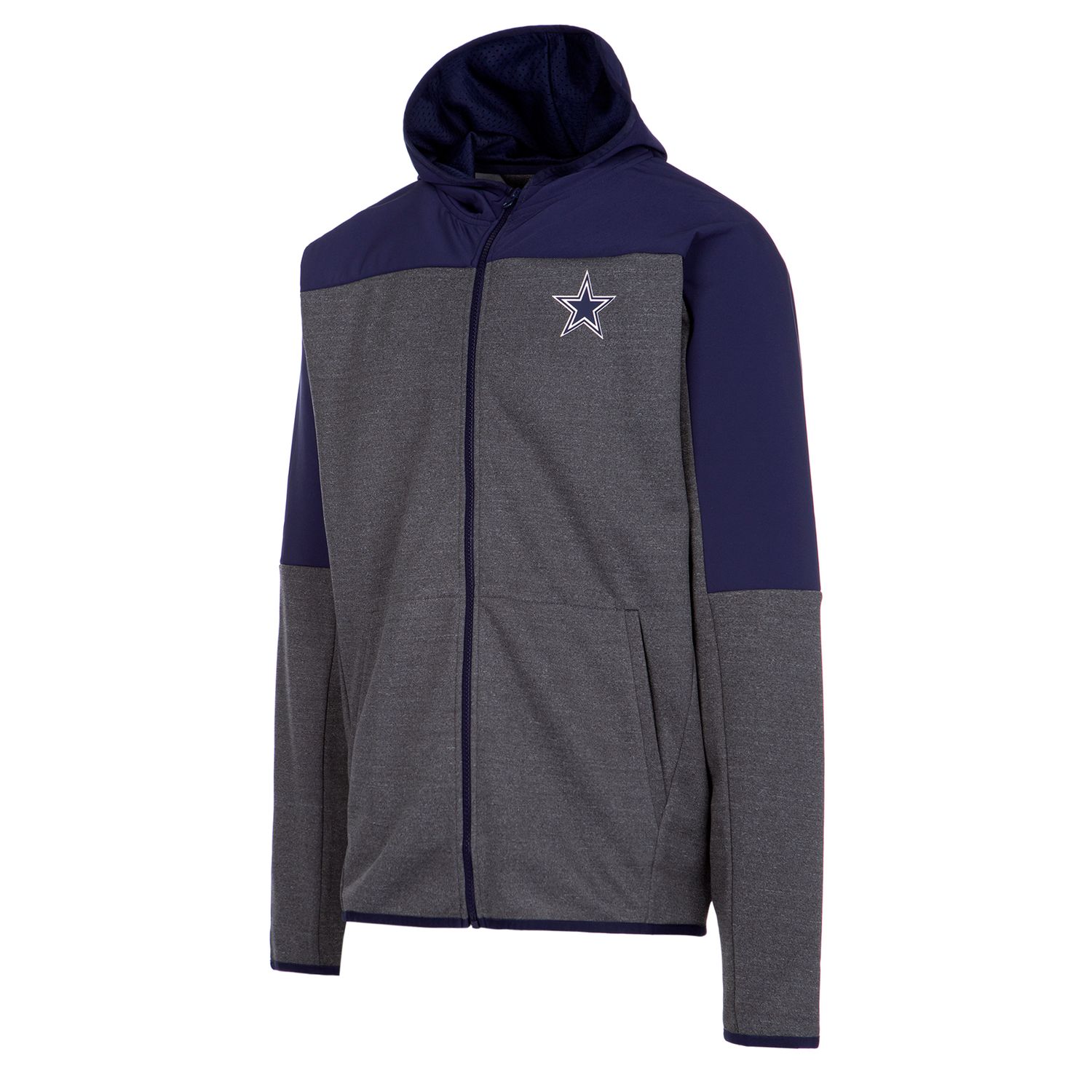 dallas cowboys mens full zip hoodie