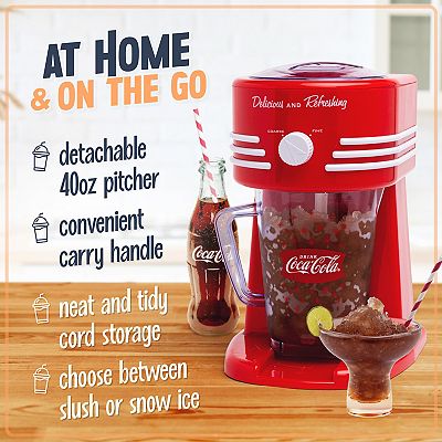 Nostalgia Electrics Coca-Cola 40-oz. Frozen Beverage Station