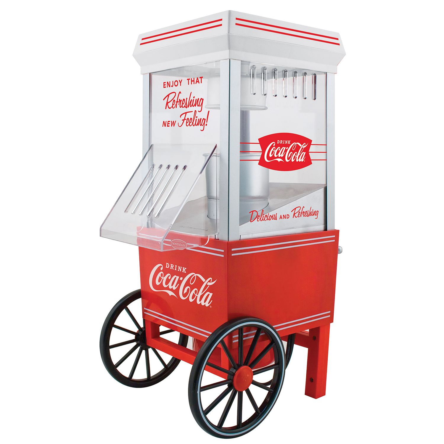 Nostalgia Electrics Coca-Cola Limited Edition 2-Speed Milkshake Maker,  Red/White