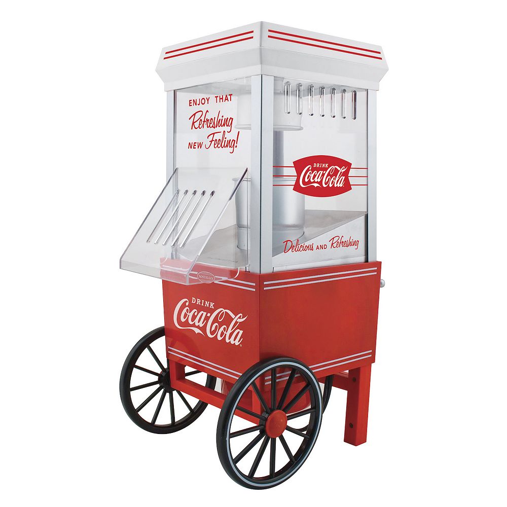 Nostalgia Electrics Coca-Cola 12-Cup Hot Air Popcorn Maker