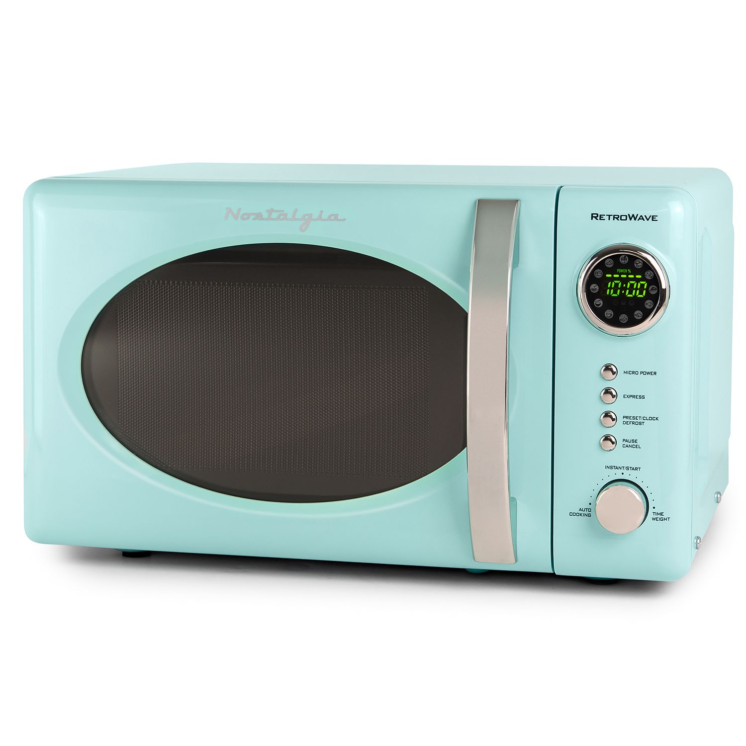 Haden Dorchester Stone Blue Compact Microwave