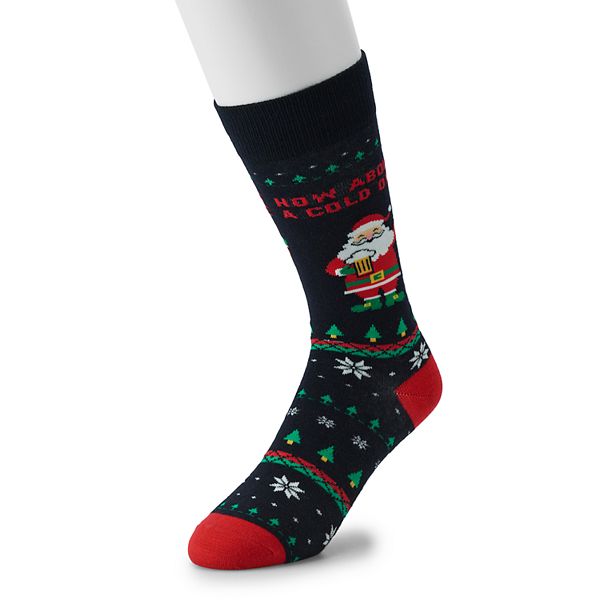 Men's Davco Holiday Novelty Crew Socks