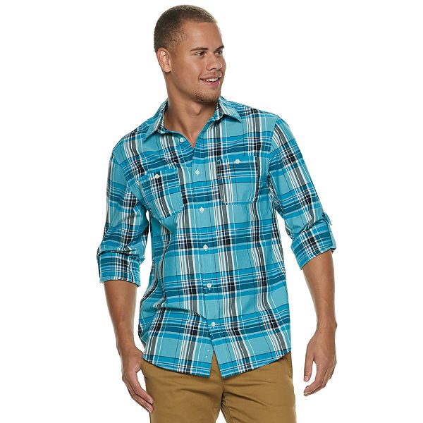 Men's Urban Pipeline™ Plaid Button-Down Shirt