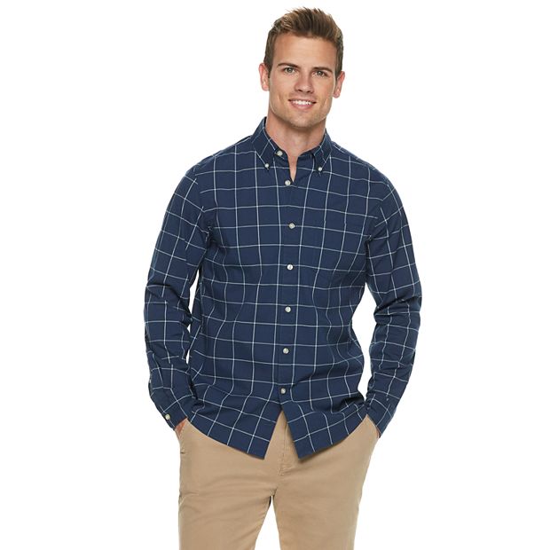 Men's Sonoma Goods For Life® Perfect Length Button-Down Shirt