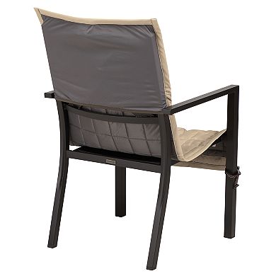Classic Accessories Montlake FadeSafe Indoor / Outdoor Patio Chair Slipcover