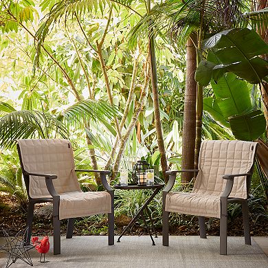 Classic Accessories Montlake FadeSafe Indoor / Outdoor Patio Chair Slipcover