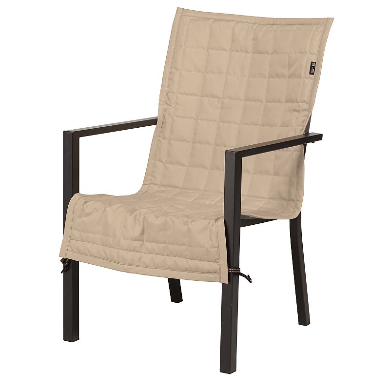 Classic Accessories Montlake FadeSafe Indoor / Outdoor Patio Chair Slipcove