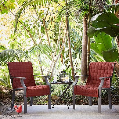 Classic Accessories Montlake FadeSafe Indoor / Outdoor Patio Chair Slipcover