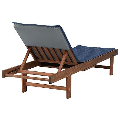 Classic Accessories Montlake FadeSafe Indoor / Outdoor Patio Chaise Lounge Slipcover