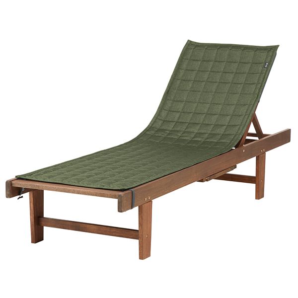 Outdoor Patio Chaise Lounge Slipcover, Wooden Chaise Lounge Indoor
