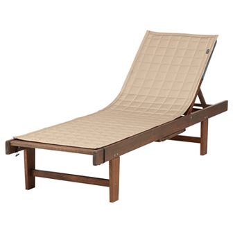 Classic Accessories Montlake FadeSafe Indoor / Outdoor Patio Chaise Lounge Slipcover