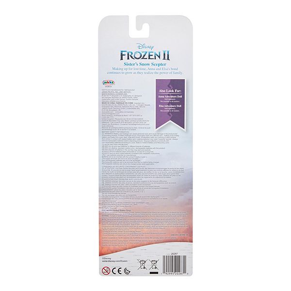 disney frozen 2 sister's snow scepter