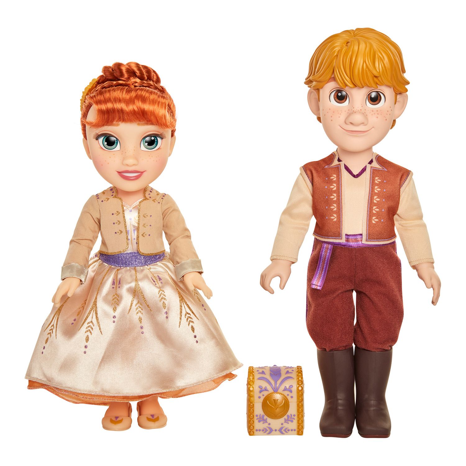 anna and sven toddler doll set