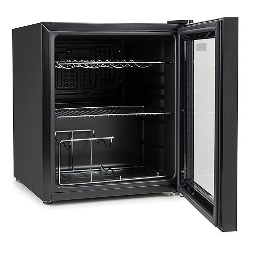 Igloo 1 6 Cu Ft Glass Door Beverage Center Refrigerator Cooler