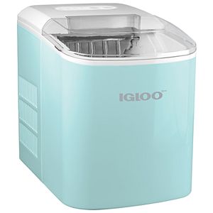 Igloo 26 Lb Retro Red Automatic Portable Countertop Ice Maker Machine