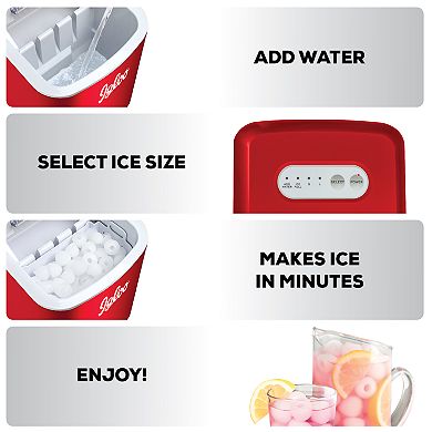 Igloo 26-lb. Retro Portable Countertop Ice Maker Machine