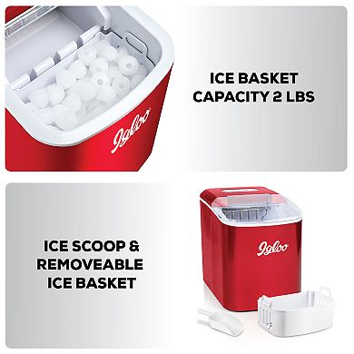 Igloo 26-lb. Retro Portable Countertop Ice Maker Machine