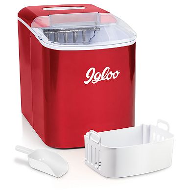 Igloo 26-lb. Retro Portable Countertop Ice Maker Machine