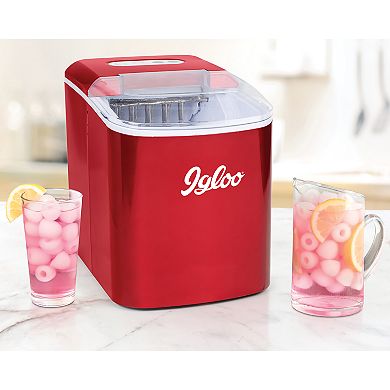 Igloo 26-lb. Retro Portable Countertop Ice Maker Machine