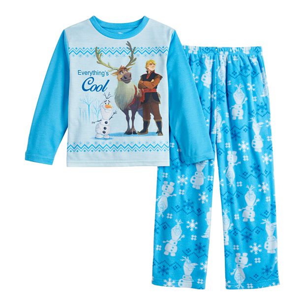 Disney's Frozen 2 Boys 8-20 Top & Bottoms Pajama Set by Jammies For Your  Families