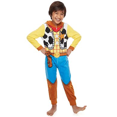 Disney / Pixar's Toy Story 4 Boys 8-20 Woody One-Piece Pajamas by Jammies For Your Families