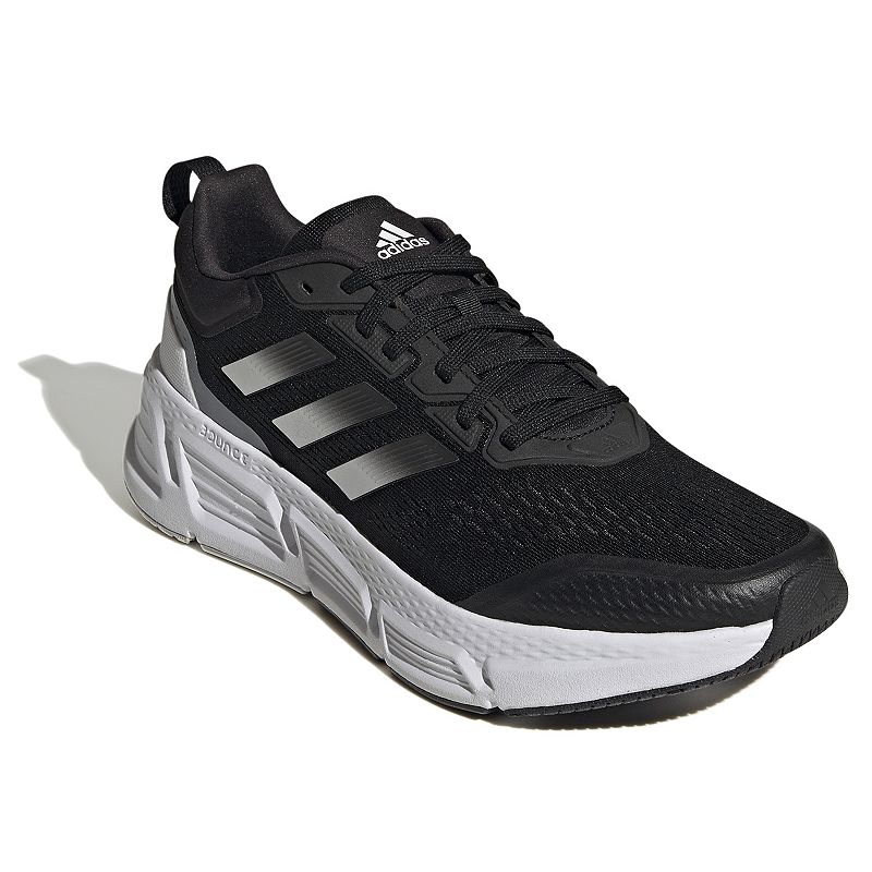 adidas Questar Rise Mens Running Shoes, Size: 7, Black