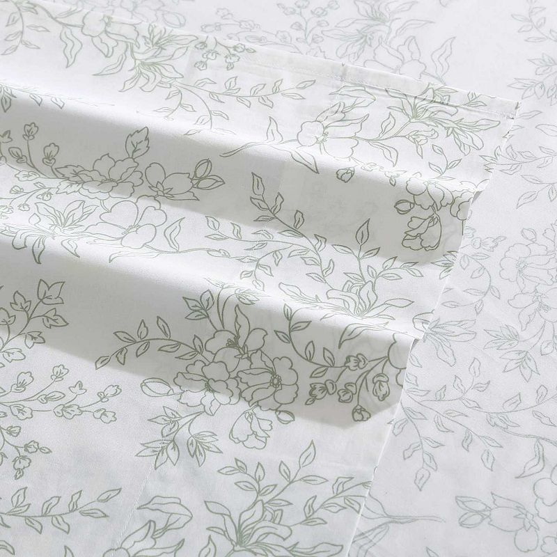 58837971 Stone Cottage Foliage Sheet Set, Green, FULL SET sku 58837971