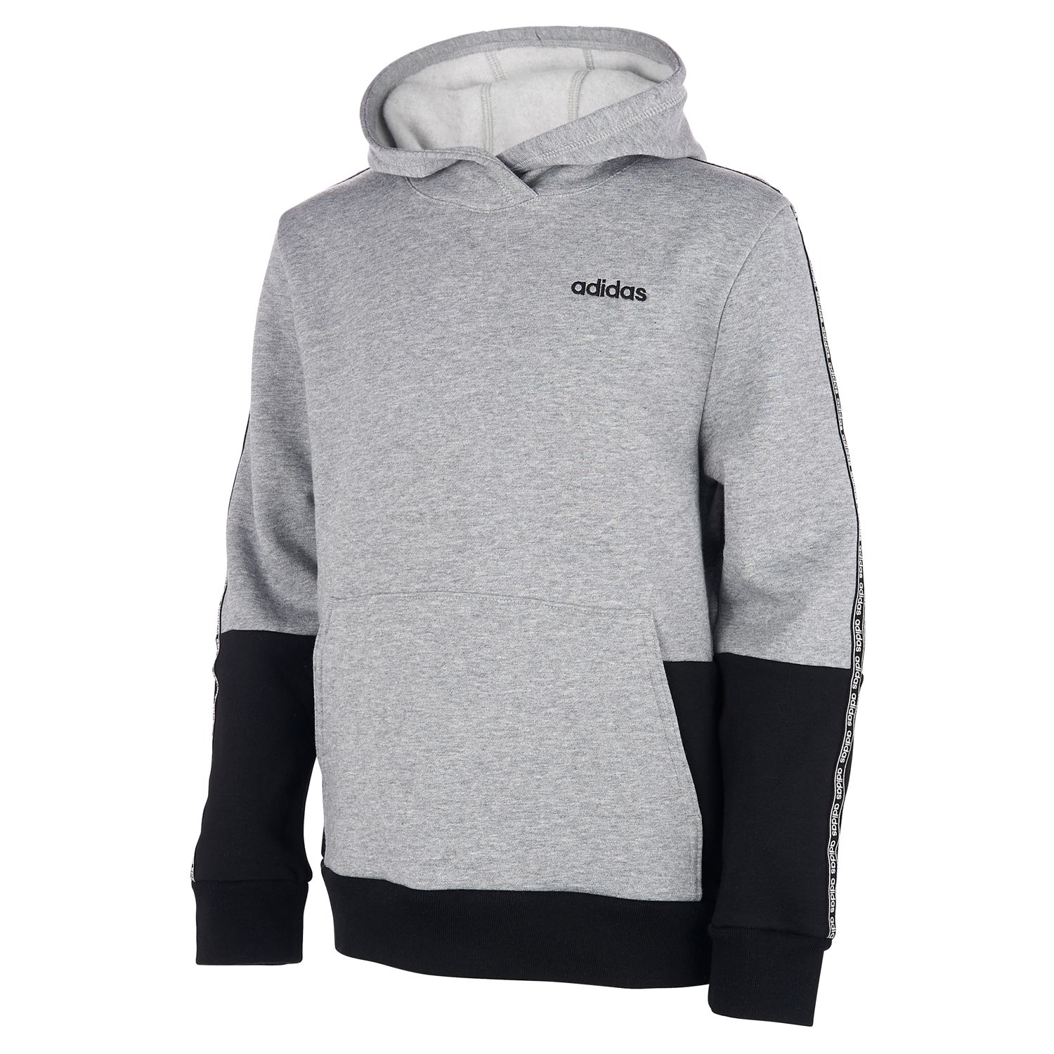 adidas tape fleece hoodie