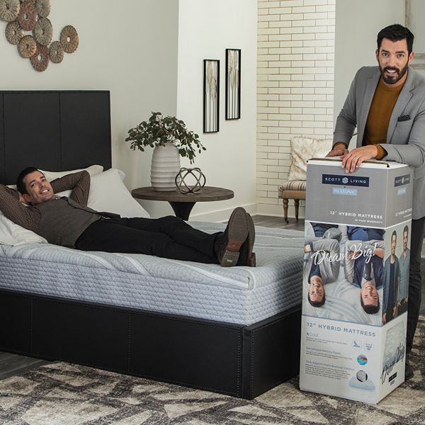 Scott Living By Restonic 12 Hybrid Mattress In A Box