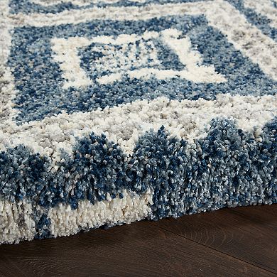 Nourison Scandinavian Hawthorn Shag Rug