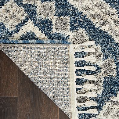 Nourison Scandinavian Hawthorn Shag Rug