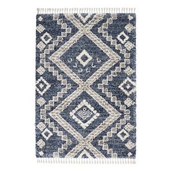 Nourison Scandinavian Hawthorn Shag Rug