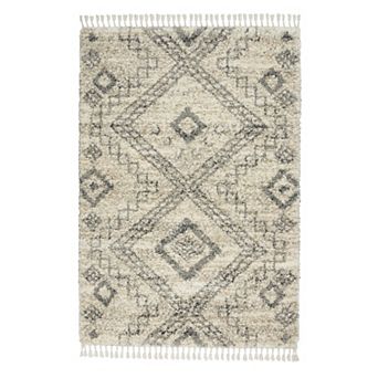 Nourison Scandinavian Hawthorn Shag Rug