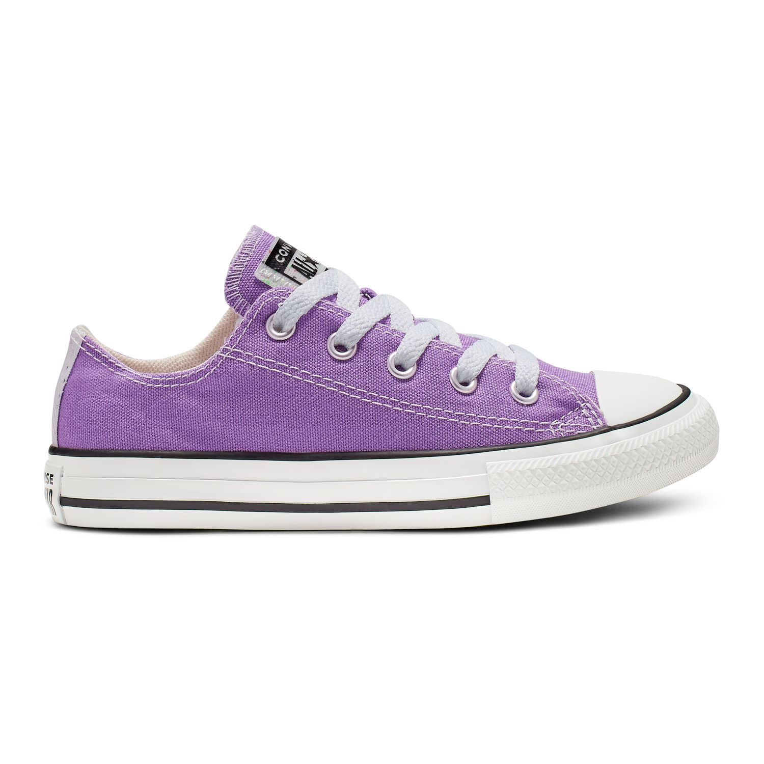 ladies purple converse trainers