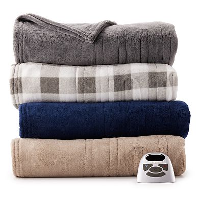 Biddeford Electric Heated Microplush Blanket