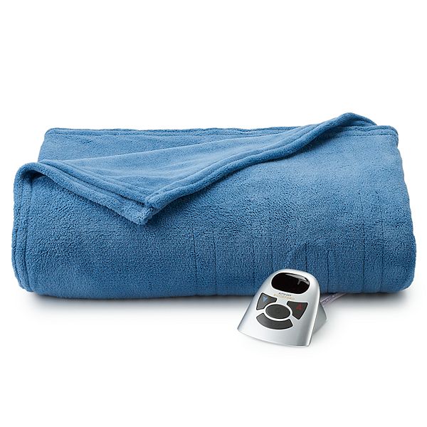 Biddeford microplush heated online blanket