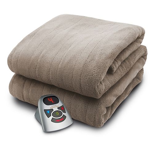 Biddeford Electric Heated Microplush Blanket