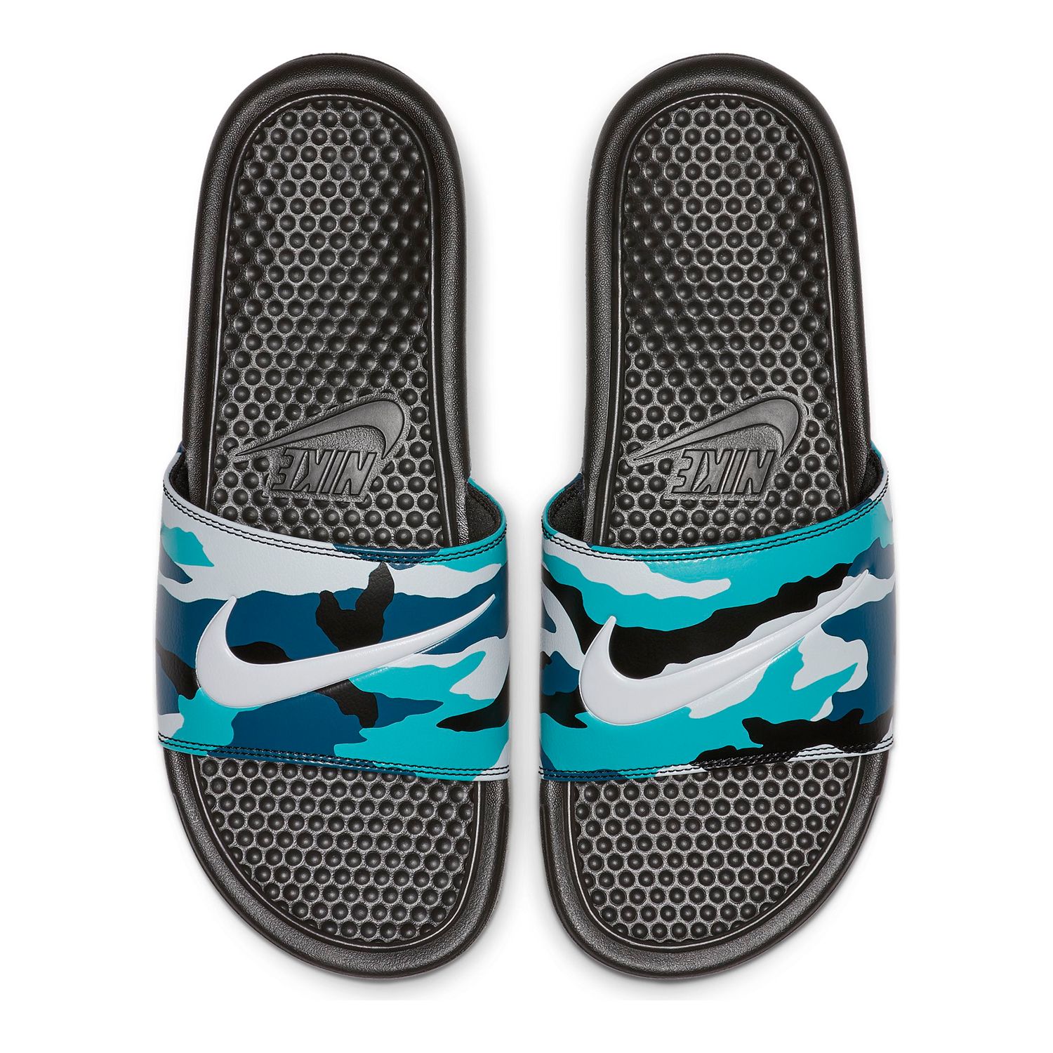 nike benassi camo